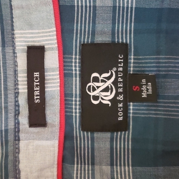 𝅺ROCK & Republic Casual  Roll-Sleeve Shirt - Men's - Picture 5 of 6